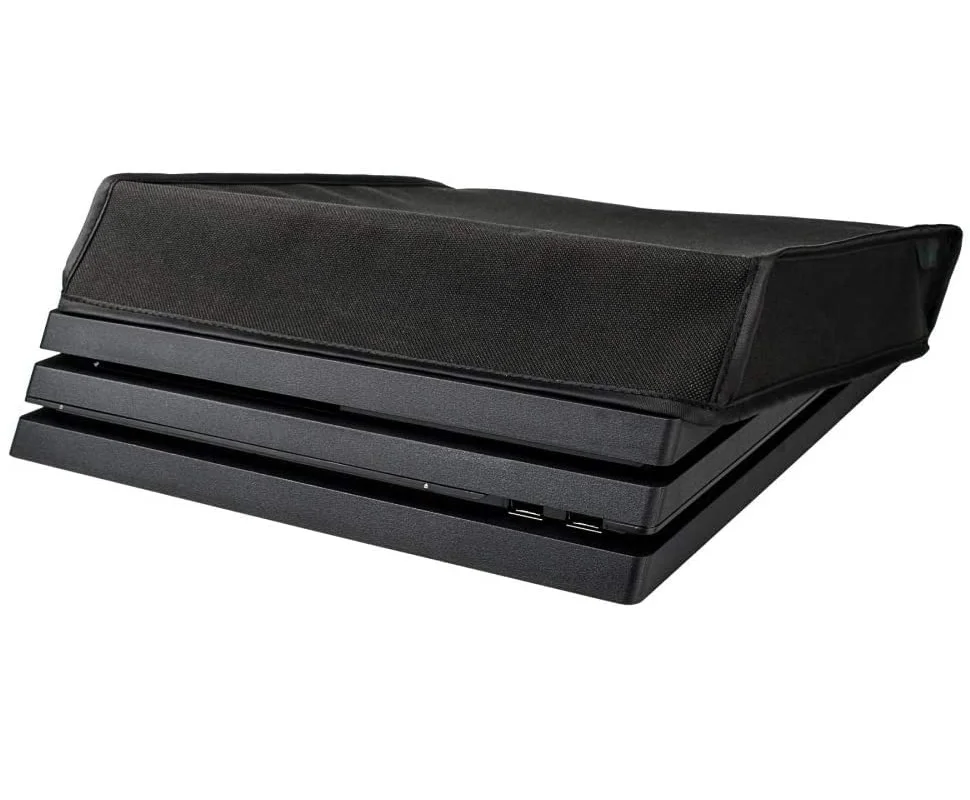 Capa De Proteção Antipoeira Para Playstation 4 Pro Preta Capa De Proteção Antipoeira Para Playstation 4 Pro Preta