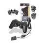 Controle Analógico Com Fio Compatível Para Ps2 Preto