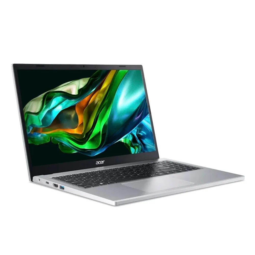 Notebook Acer Aspire 3 15.6” Intel Core I3 N305 8GB Ddr5 256gb SSD Debian - Prata Notebook Acer Aspire 3 15.6” Intel Core I3 N305 8GB Ddr5 256gb SSD Debian - Prata