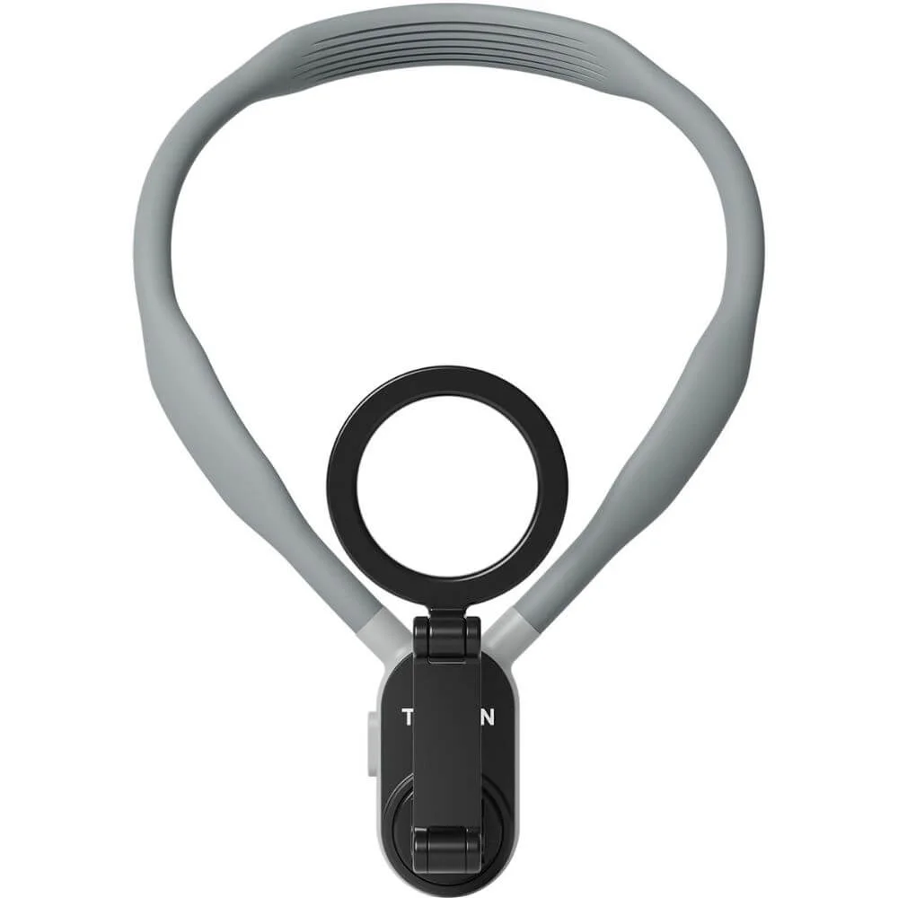 Alça De Pescoço Com Suporte Magnético Para Celular - Telesin Cor Cinza