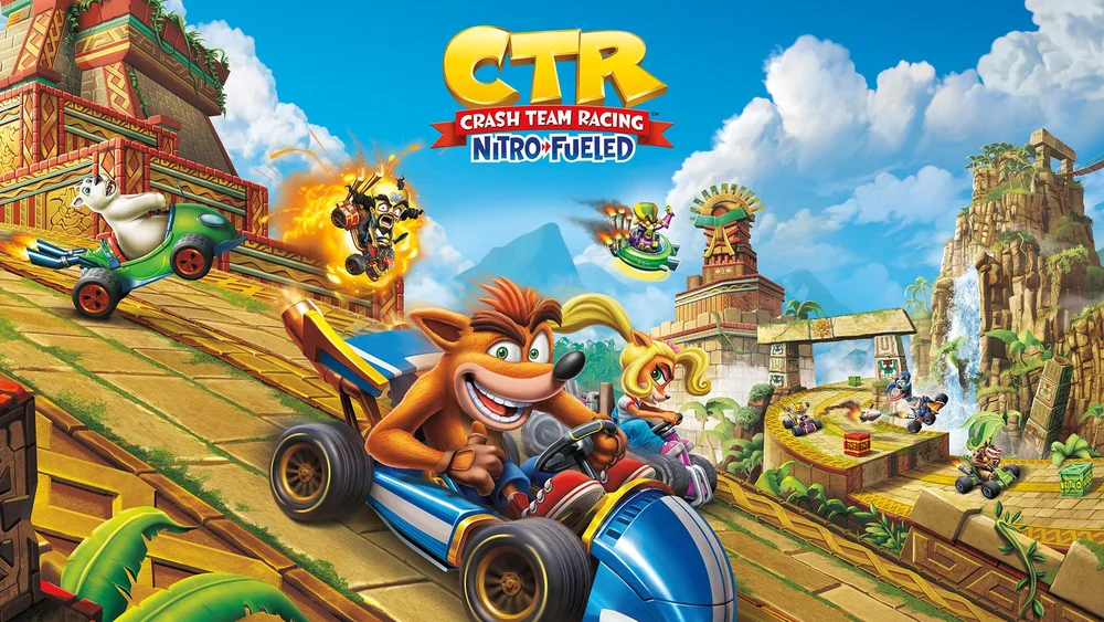 Crash Team Racing Nitro FueLED XBOX One Mídia Física.