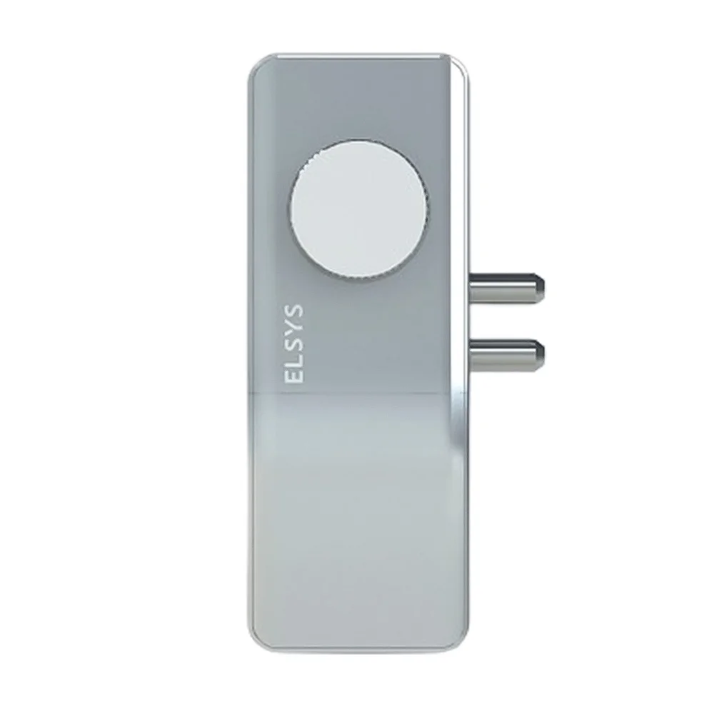 Fechadura Elsys De Sobrepor Vert Esfds1100v - 998903149340  Prata  Bivolt