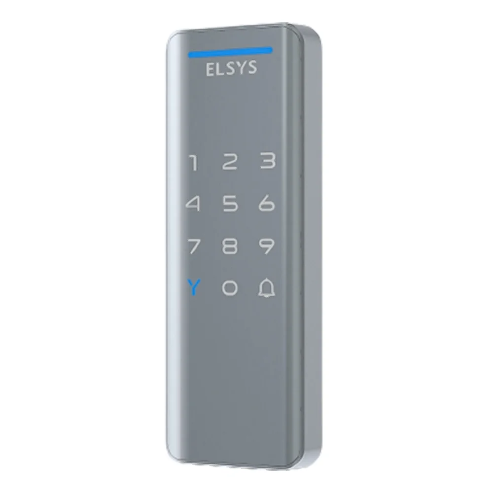 Fechadura Elsys De Sobrepor Vert Esfds1100v - 998903149340  Prata  Bivolt