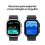 Apple Watch Ultra 2 Gps + Cellular • Caixa Preta De Titânio De 49 Mm • Pulseira Preta Estilo Milanês De Titânio – P
