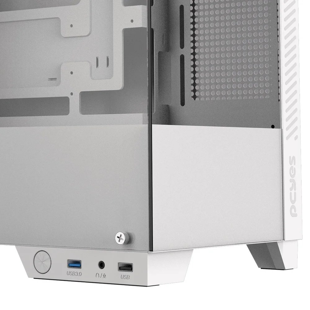 Gabinete Gamer Forcefield Twr White Ghost- Gfftwrwg