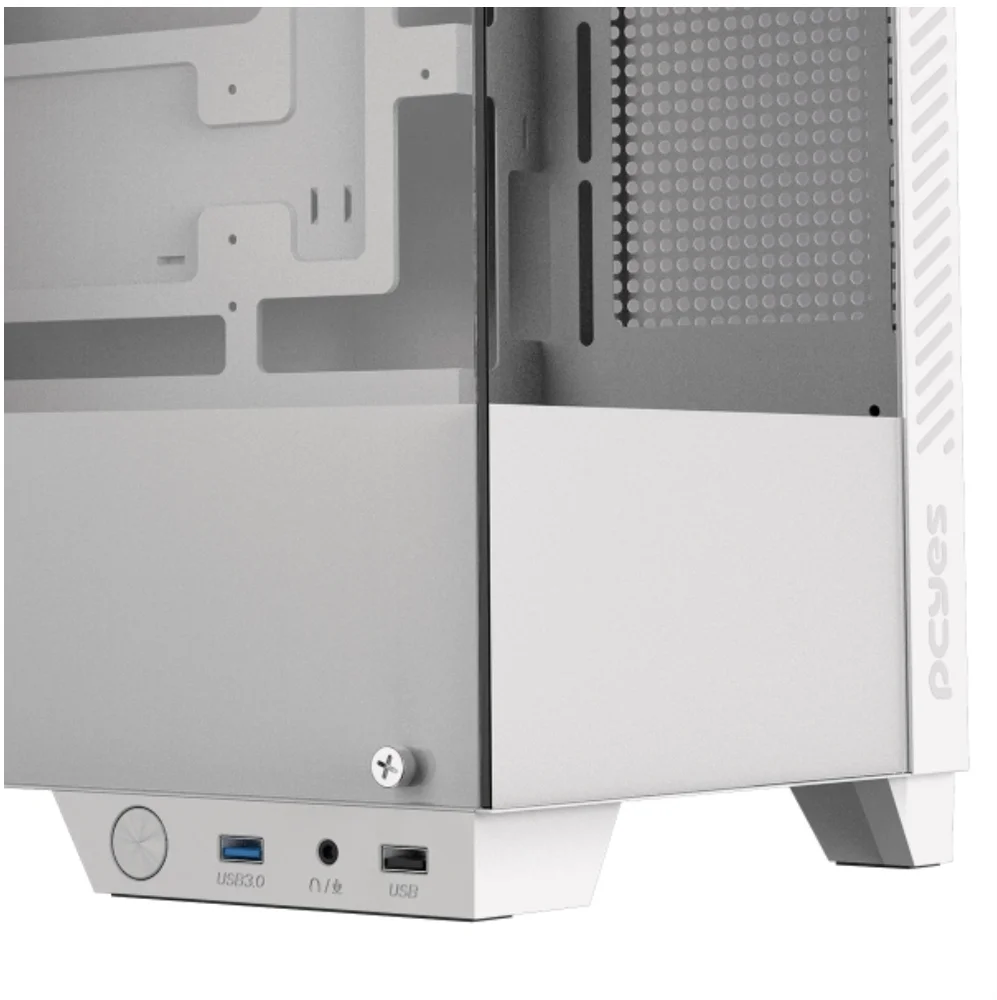 Gabinete Gamer Forcefield Twr White Ghost- Gfftwrwg