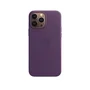 Capa Capinha Case Super Premium De Couro Sintético Magsafe Magnético Compatível Iphone 11 - Roxo
