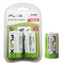 Pilha Recarregavel Tipo D Flex 4500mah Grande Lr20 Com 2 Und