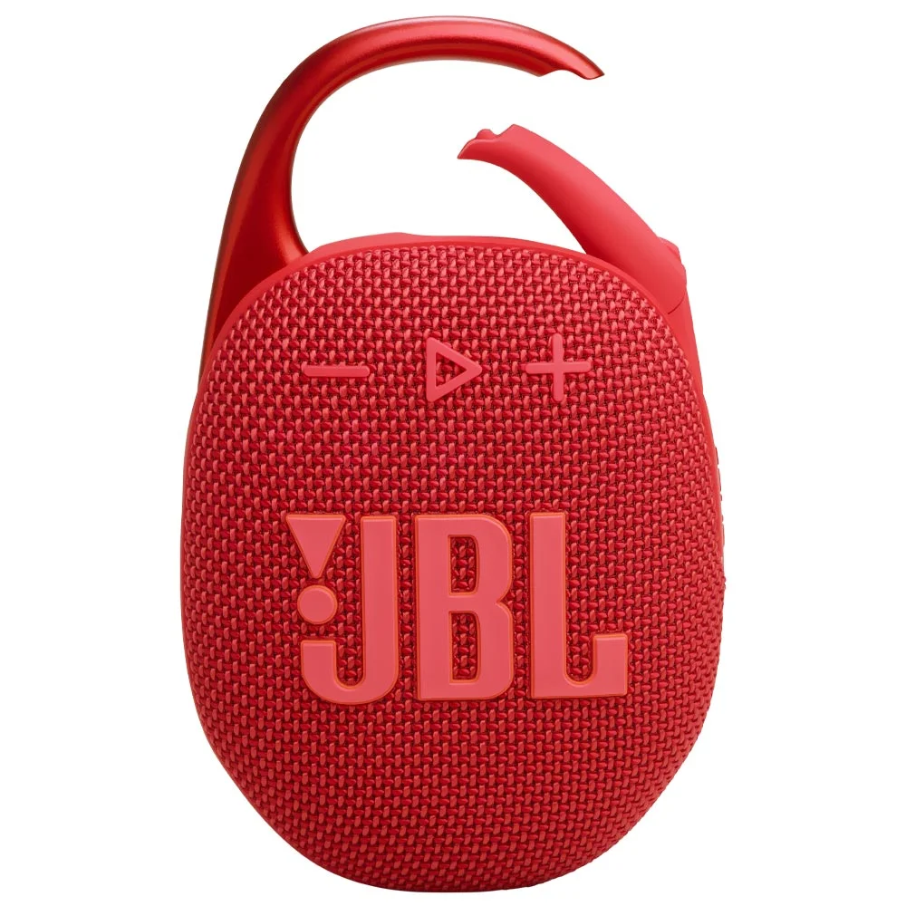 Caixa De Som Jbl Clip 5 Bluetooth - Vermelho