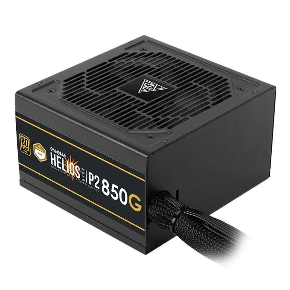 Fonte Gamdias Helios P2-850g 850w Atx 3.0 PCie 5.0 80 Plus Gold Helios-p2-850g Fonte Gamdias Helios P2-850g 850w Atx 3.0 PCie 5.0 80 Plus Gold Helios-p2-850g