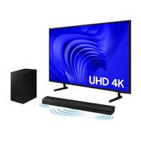 Smart Tv 65” Uhd 4k 65du7700 2024 + Soundbar Hw-b550 Kit