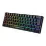 Teclado Gamer Mecânico Neologic Precision Pro Dark 60% RGB Hot Swap 61 Teclas Switch Blue Preto Cabo Tipo C - Prodrk-blue