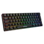 Teclado Gamer Mecânico Neologic Precision Pro Dark 60% RGB Hot Swap 61 Teclas Switch Blue Preto Cabo Tipo C - Prodrk-blue