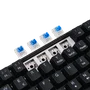 Teclado Gamer Mecânico Neologic Precision Pro Dark 60% RGB Hot Swap 61 Teclas Switch Blue Preto Cabo Tipo C - Prodrk-blue