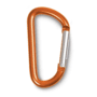 Gancho Hook De Engate D-ring Spring (s) Laranja