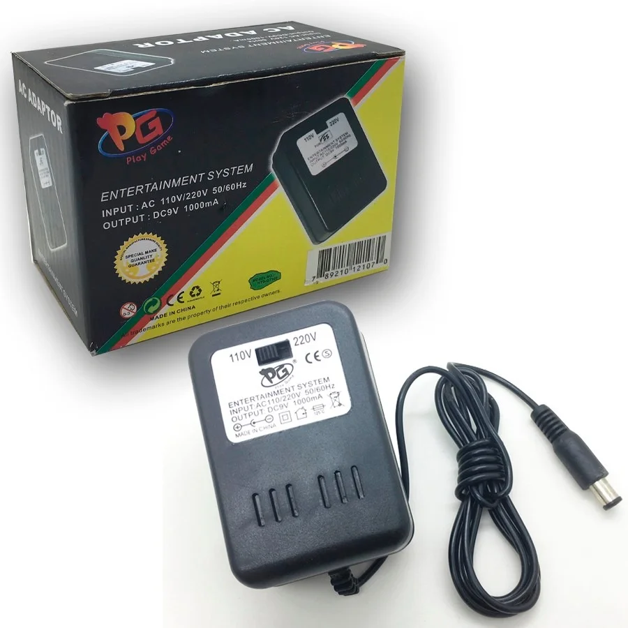 Fonte Super Nintendo Snes Bivolt 110v 220v Fonte Super Nintendo Snes Bivolt 110v 220v