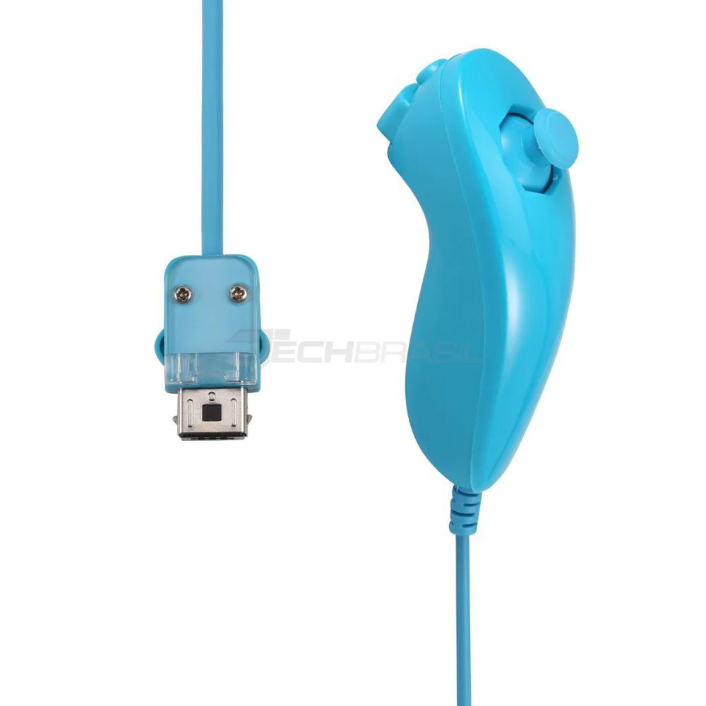 Controle Nunchuck Para Nintendo Wii E Nintendo Wii U Azul