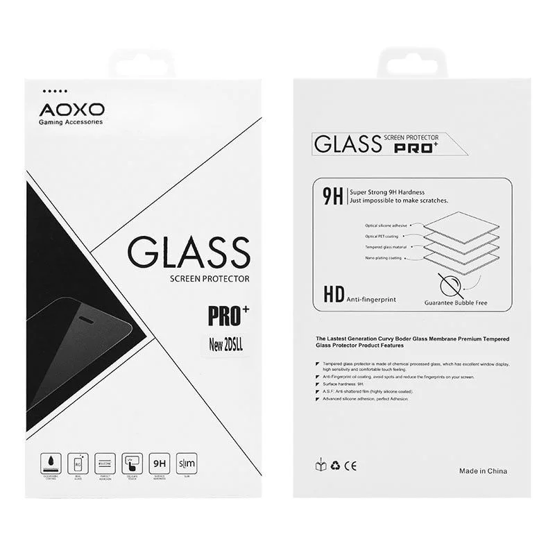 Película Protetora Glass Pro+ Para Nintendo New 2ds Xl/ll Película Protetora Glass Pro+ Para Nintendo New 2ds Xl/ll