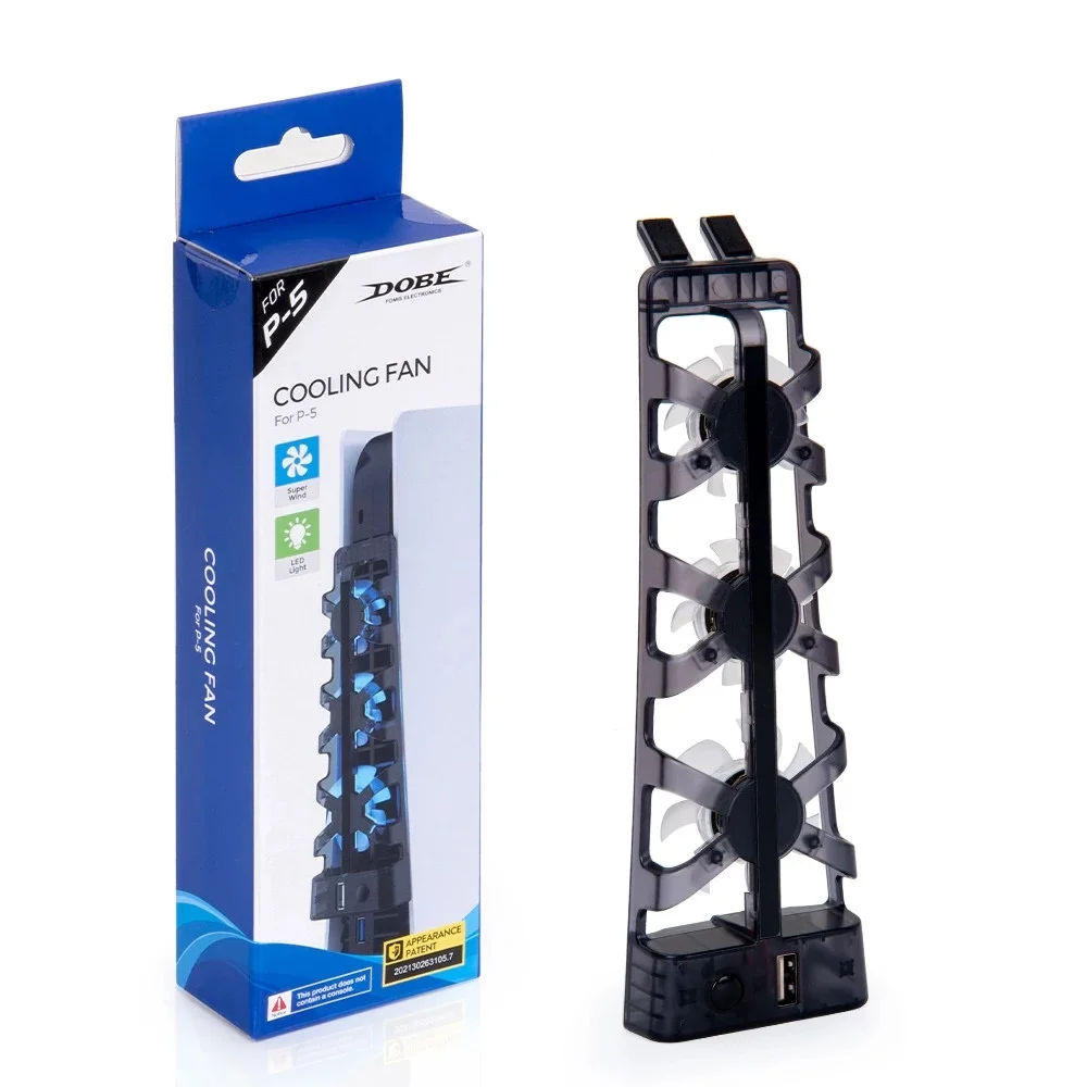 Cooler Fan Ventilador Resfriador P/console De Jogos Ps5 Cor:preto Cooler Fan Ventilador Resfriador P/console De Jogos Ps5 Cor:preto
