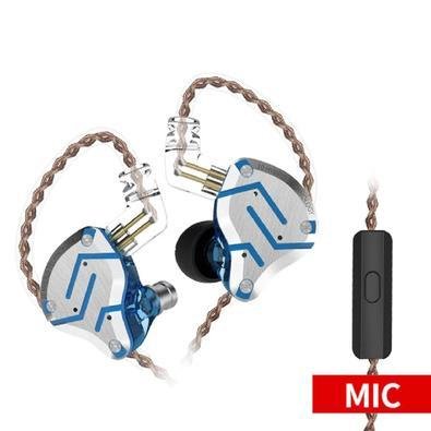 SECRET EAR集音器 青色 Fone-De-Ouvido-Kz-Zs10-Pro-H-