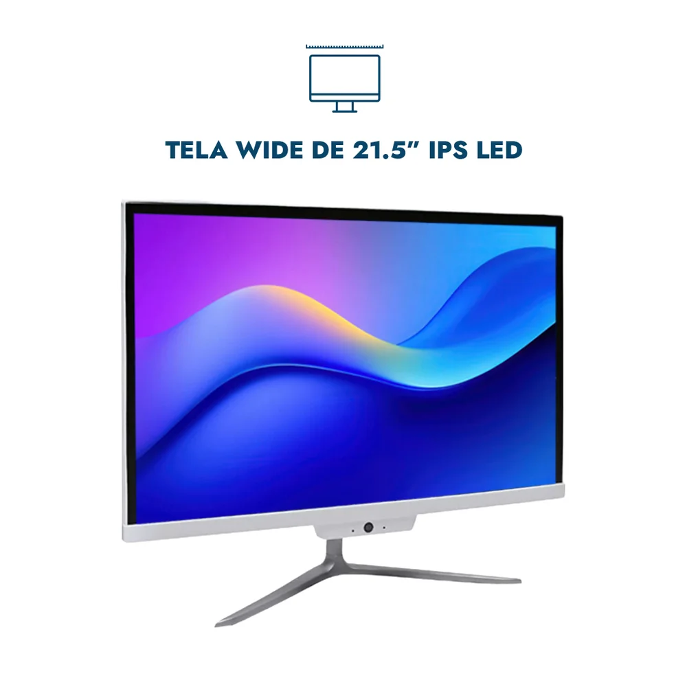 "Computador All In One 21,5"" Intel Core i7, 16gb Ram, Hd 1TB, Webcam, Wi-fi, Bluetooth" em Campinas - foto 4