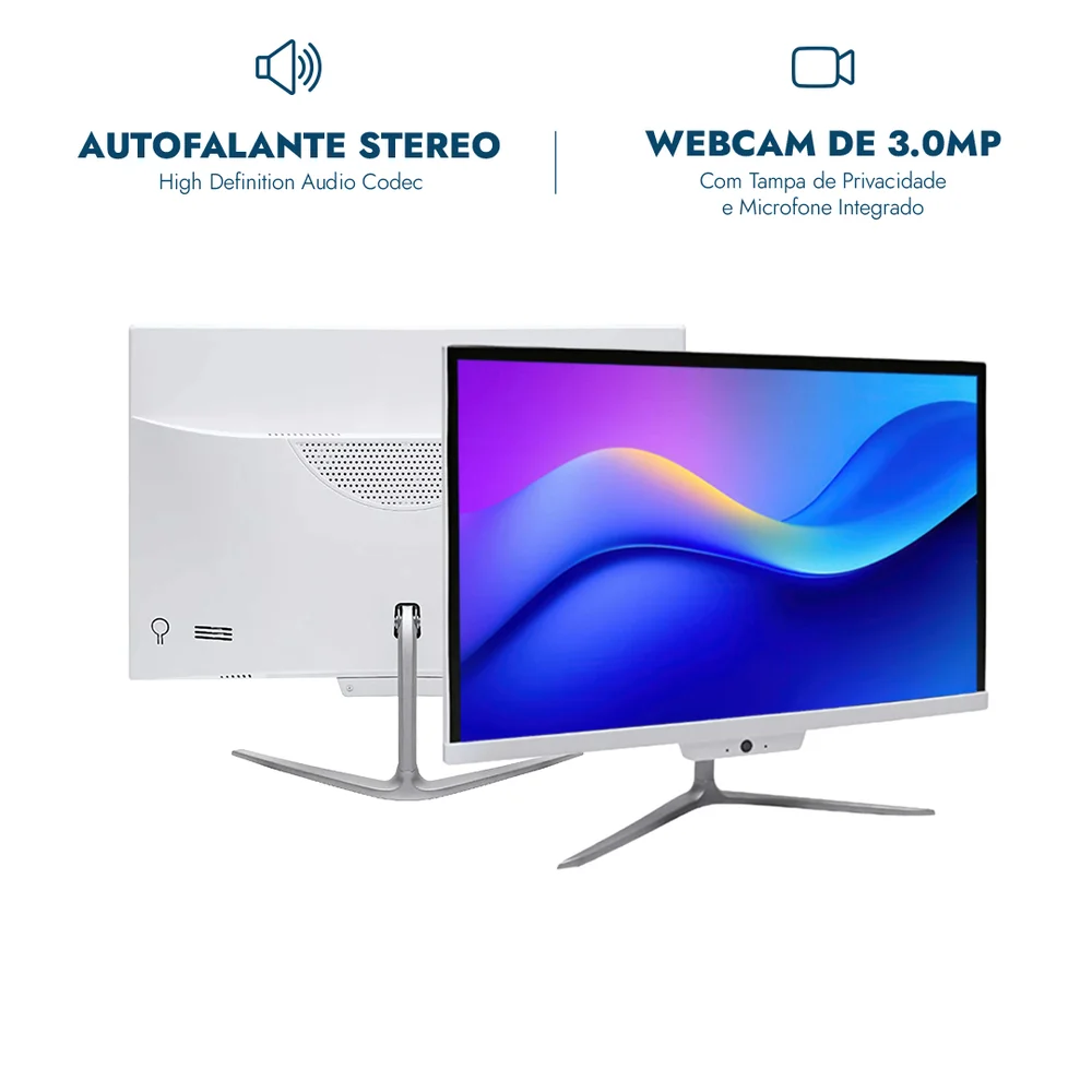 "Computador All In One 21,5"" Intel Core i7, 8GB Ram, SSD 480GB, Webcam, Wi-fi, Bluetooth" em Campinas - foto 2