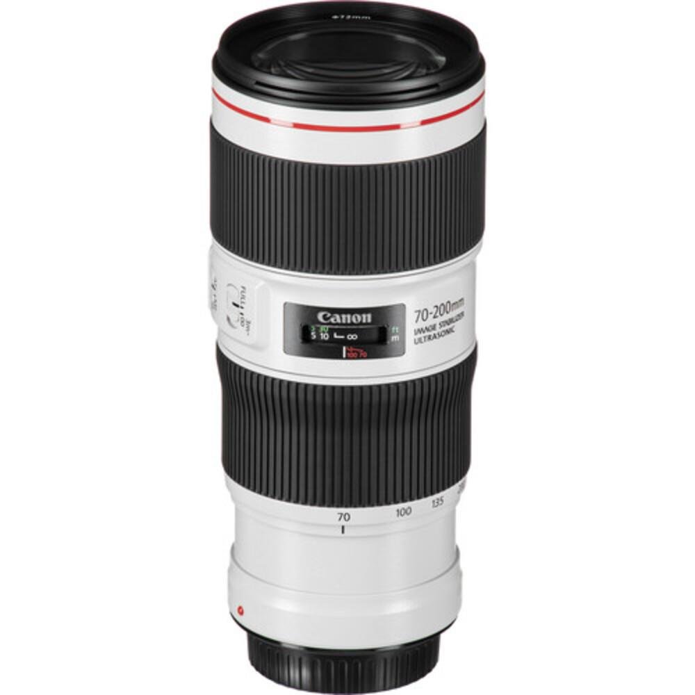 Canon EF 70-200mm f/4L IS II USM ズームレンズ KaBuM Aperte o K e evolua em Tecnologia e Games
