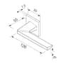 Fechadura Karli Interna 55mm Roseta Cromada Rq2 745-55pi Crp Pado
