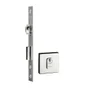 Fechadura Rolete Para Porta Pivotante 55mm Cromado Rq2 464-55re Ctz-55 Cr Pado