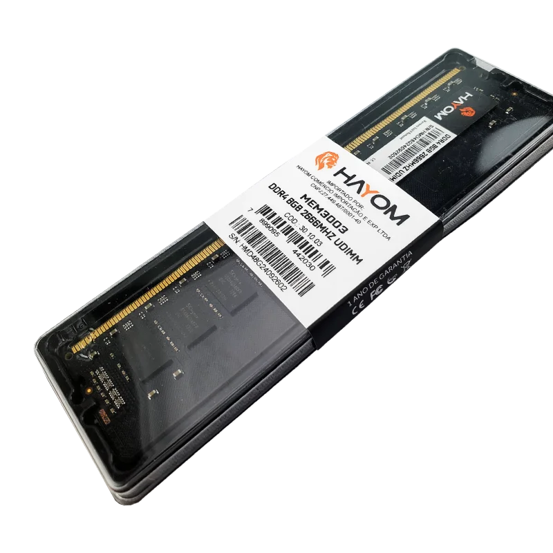 Mémoria Ram Gamer Hayom 8GB 2666mhz Ddr4 Preto – Mem3003 Mémoria Ram Gamer Hayom 8GB 2666mhz Ddr4 Preto – Mem3003