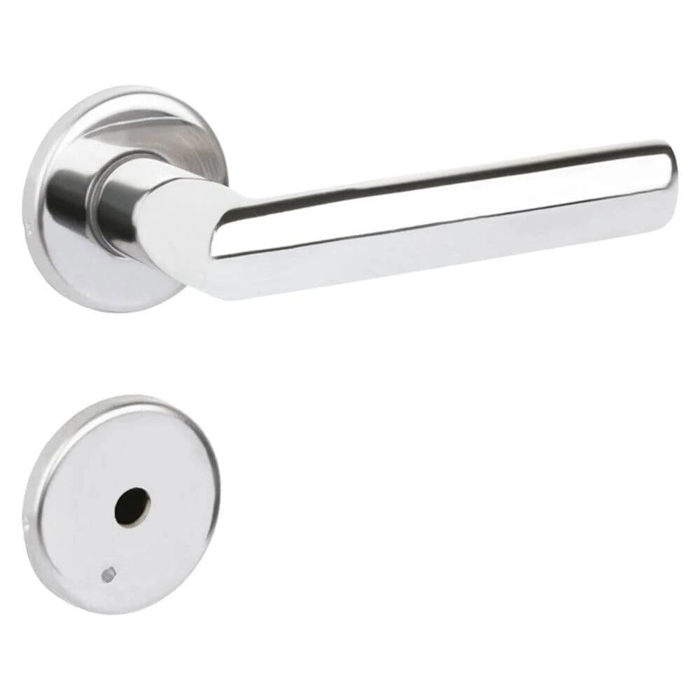 Fechadura 880 Residence Banheiro St1r Ros325 40mm Inox Polido La Fonte Fechadura 880 Residence Banheiro St1r Ros325 40mm Inox Polido La Fonte