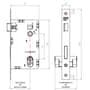 Fechadura Design Banheiro Roseta Redonda 55mm Cromado 821b819cr 3f