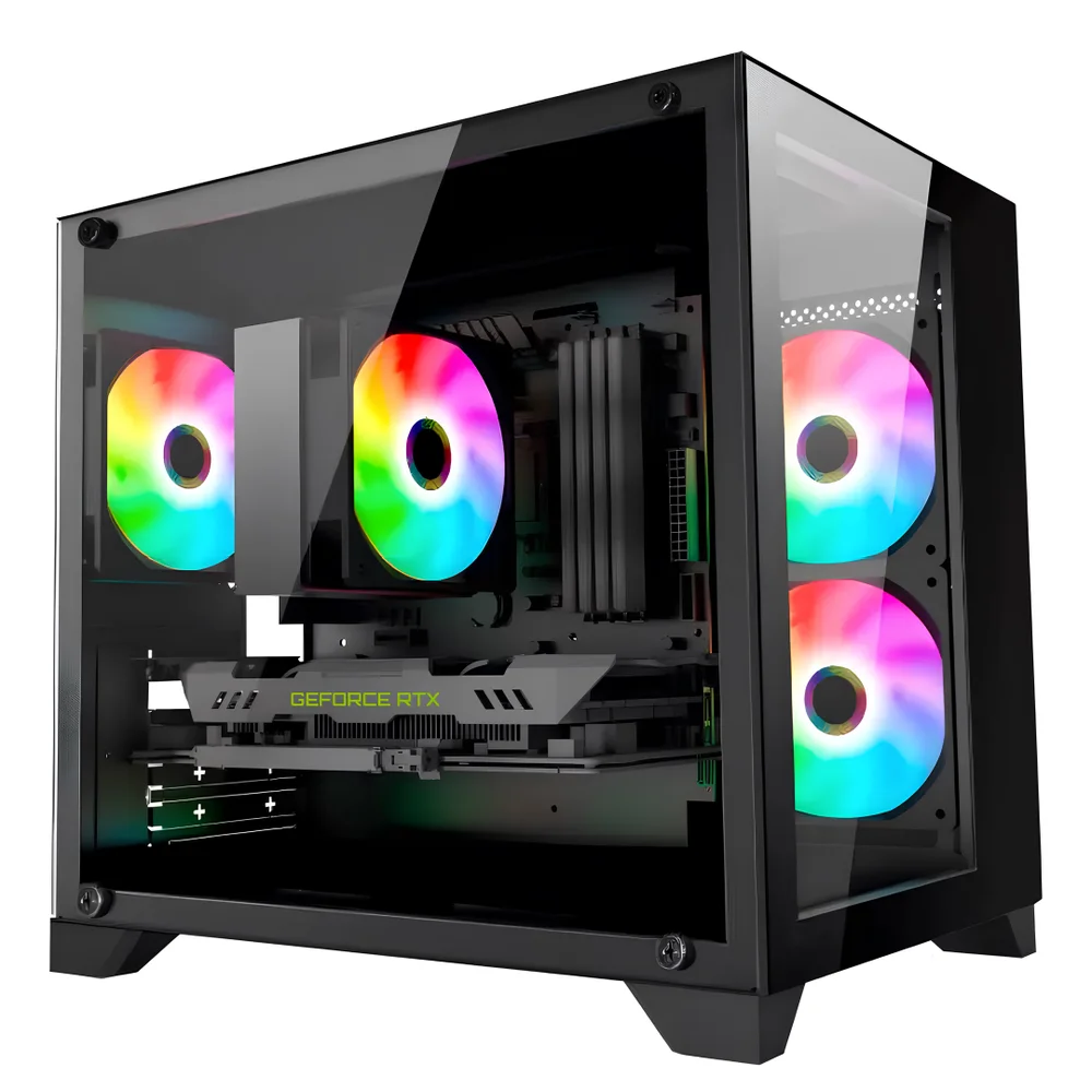 【FPSゲーム快適】自作ゲーミングPC/Ryzen5 5500/RTX2060S PC Gamer Ludic By Bluepc AMD Ryzen 5 5500 KaBuM