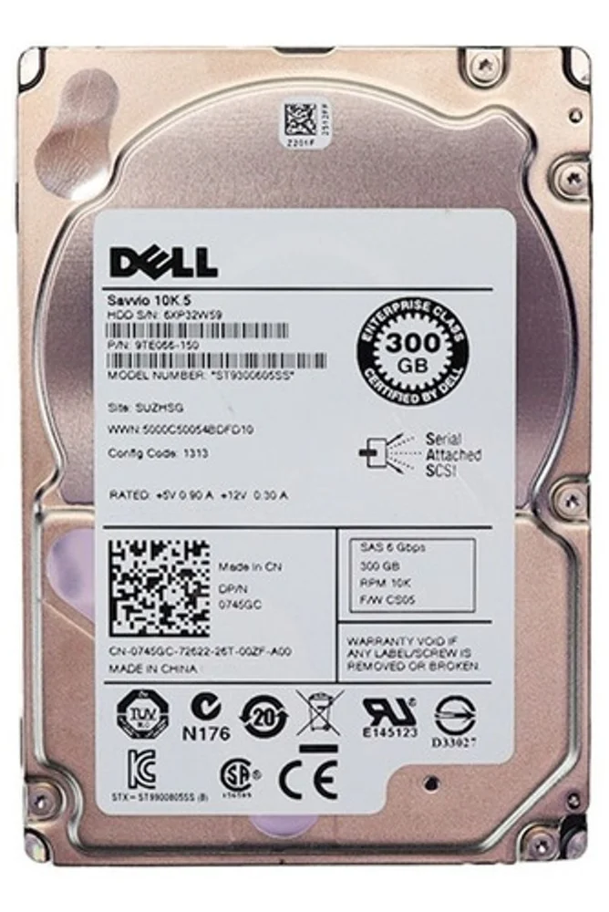 DELL 300GB 10K RPM SAS HDD 2.5インチ KaBuM Aperte o K e evolua em Tecnologia e Games