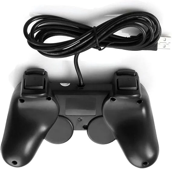 Controle Joystick Dualshock Para PC Games Usb Entrada Usb Controle Joystick Dualshock Para PC Games Usb Entrada Usb