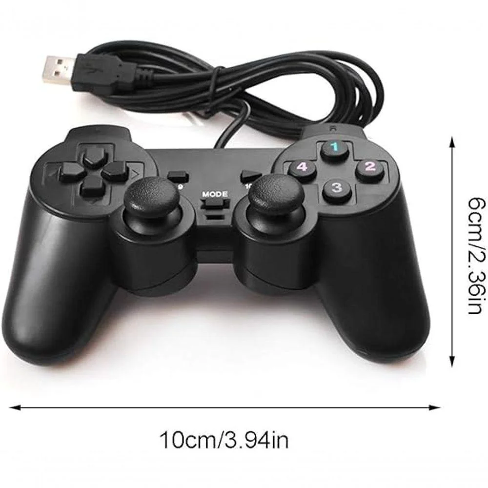 Controle Joystick Dualshock Para PC Games Usb Entrada Usb Controle Joystick Dualshock Para PC Games Usb Entrada Usb