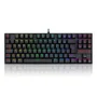 Teclado Magnetico Usb Gamer Kumara Pro RGB Switch Red Redragon K552RGB-pro V2 Preto