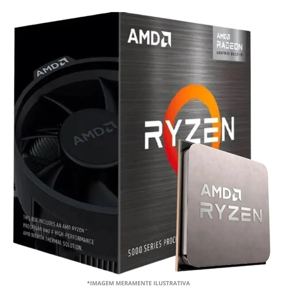 PC Gamer Amd Ryzen 5 5600gt, 16gb Ram, Placa De Video Radeon Vega 7, SSD 480GB, Fonte 550w em Campinas - foto 4