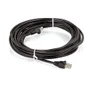 Cabo De Rede Patch Cord Cat5e Montado Preto - 40 Metros