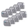 Kit 10 M-k231 Fitas Compatível Para Etiquetador Brother Pt-70 Pt-80 Pt-90