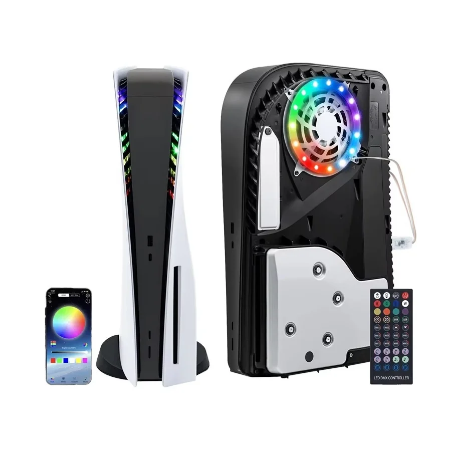 Circulo Fita LED RGB 8 Cores Playstation 5 Ps5 Gamer Circulo Fita LED RGB 8 Cores Playstation 5 Ps5 Gamer