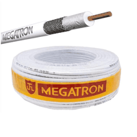 Cabo Coaxial Rf 0,4/2,5 + 2x26awg Mono 100m Br