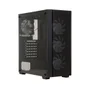 Gabinete Gamer Atx Brazilpc Preto C/ 4 Cooler Vidro Lateral Frente Mash T02b