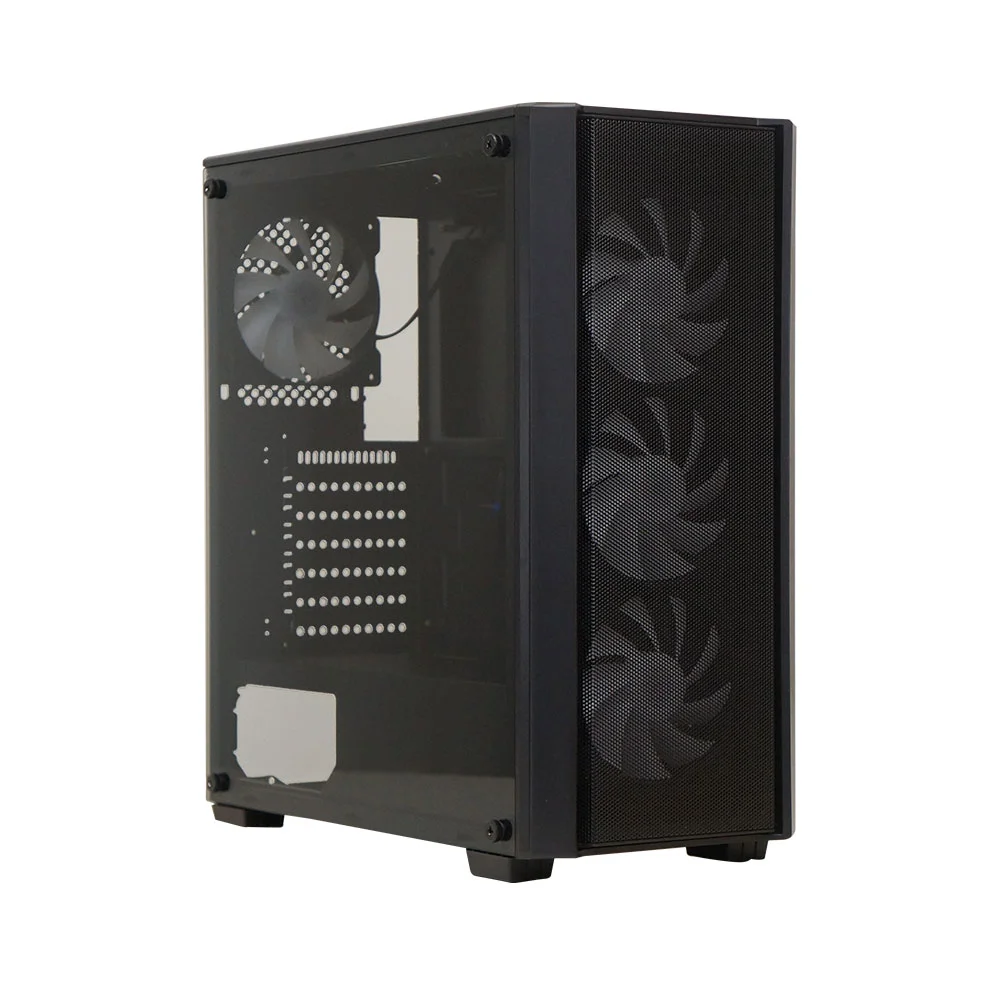 Gabinete Gamer Atx Brazilpc Preto C/ 4 Cooler Vidro Lateral Frente Mash T02b Gabinete Gamer Atx Brazilpc Preto C/ 4 Cooler Vidro Lateral Frente Mash T02b
