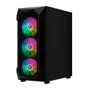 Gabinete Gamer Gamdias Aura Gc1 Elite ARGB, Mid-tower, Vidro Temp, 4 Fans, Black - Aura Gc1 Elite ARGB