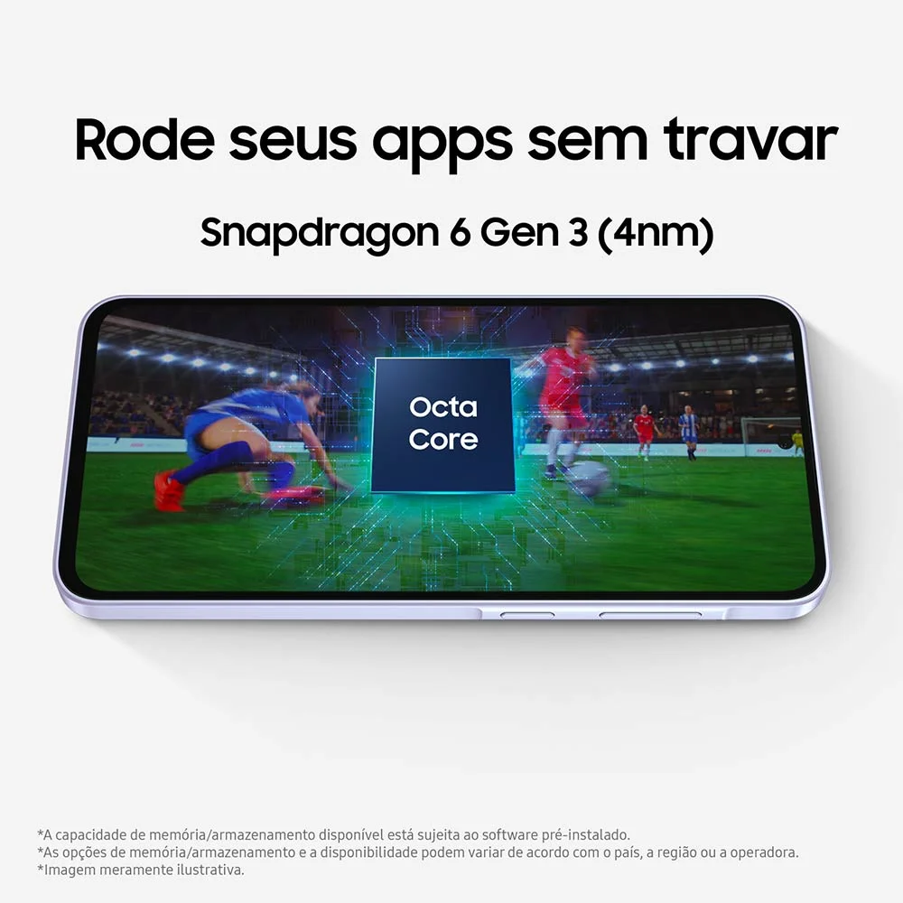 Celular Samsung Galaxy A36 5g 128GB, 6gb Ram, Câmera 50mp, Ip67, Super AmoLED 6.7”, Recursos Ai Branco - 128 Gb - #ffffff - Bi-volt