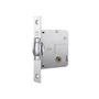 Fechadura Rolete Para Porta Pivotante 1005 Tetra Chave Roseta Redonda Cromada 45mm Stam
