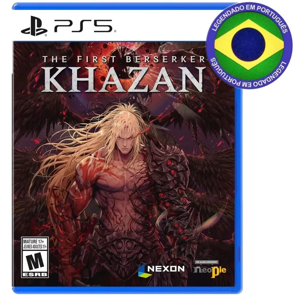 The First Berserker Khazan Ps5 Midia Fisica Edição Dublada Em Português The First Berserker Khazan Ps5 Midia Fisica Edição Dublada Em Português
