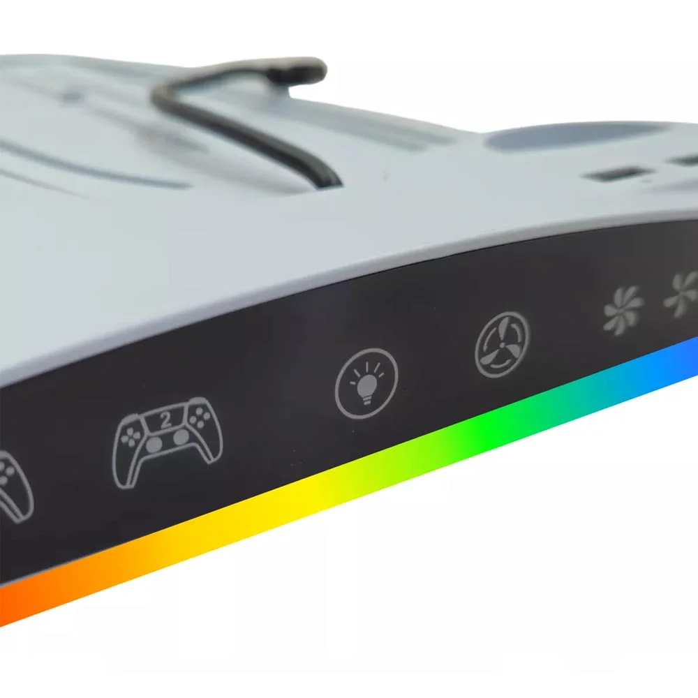 Multifuncional Ps5 /ps5 Silm Cooling Stand Dock De Carregamento Tp5-3570 Multifuncional Ps5 /ps5 Silm Cooling Stand Dock De Carregamento Tp5-3570