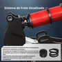 Pedal PC Simsonn PRO PLUS-P3 Preto (Acelerador, Freio, Embr.) Pedal Load Cell Volante PC Cockpit